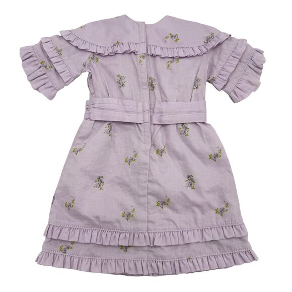 American Girl Rebecca Purple Summer Dress Retired - Picture 5 of 6